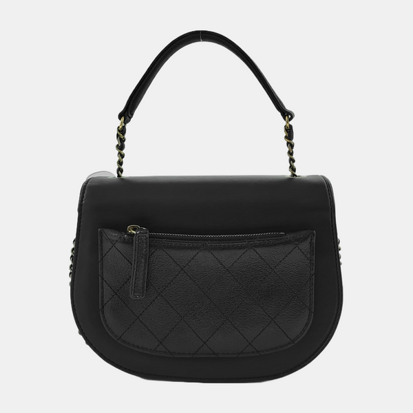 Quilted Calfskin Black