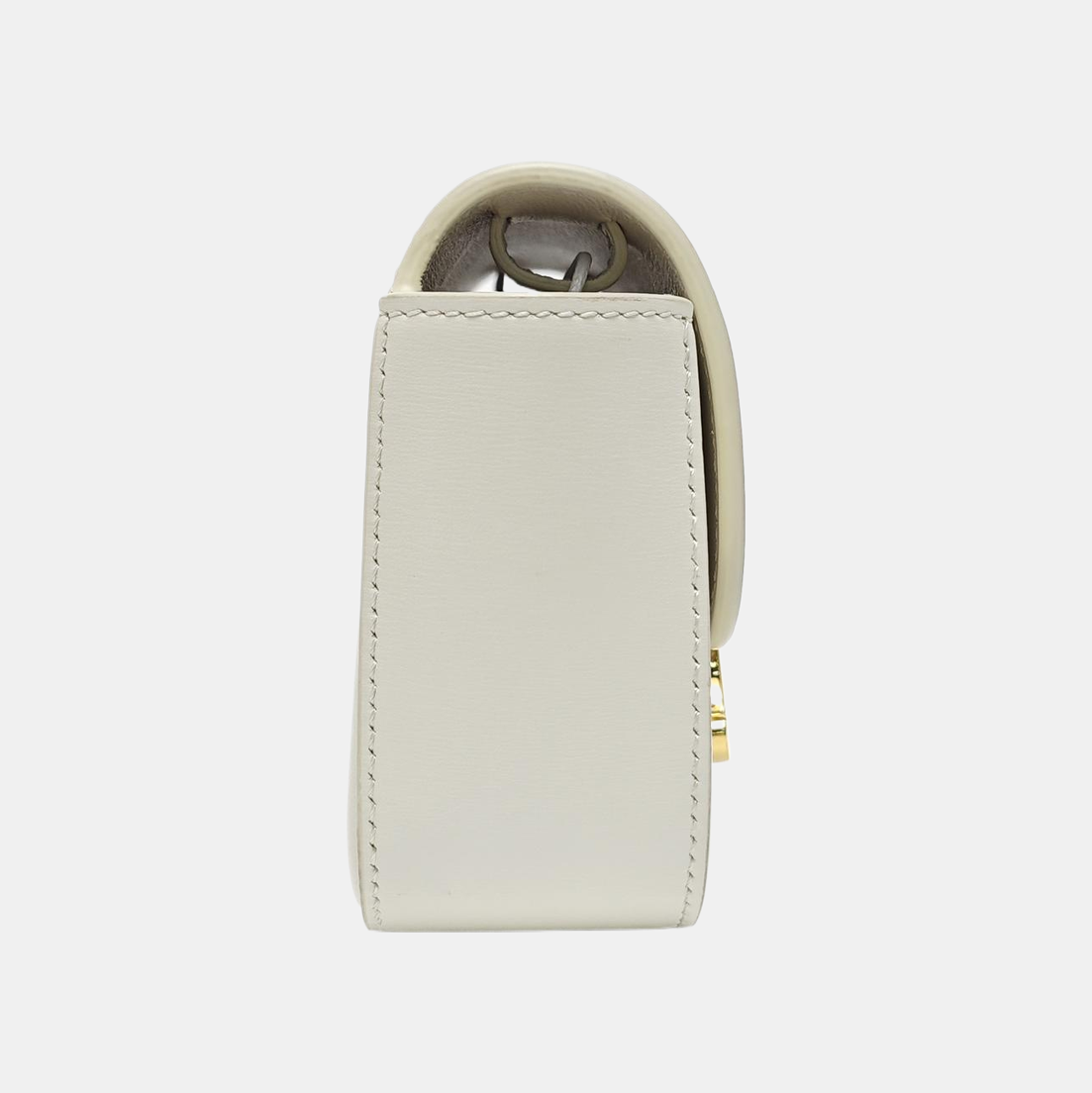TRIOMPHE Mini Calfskin White