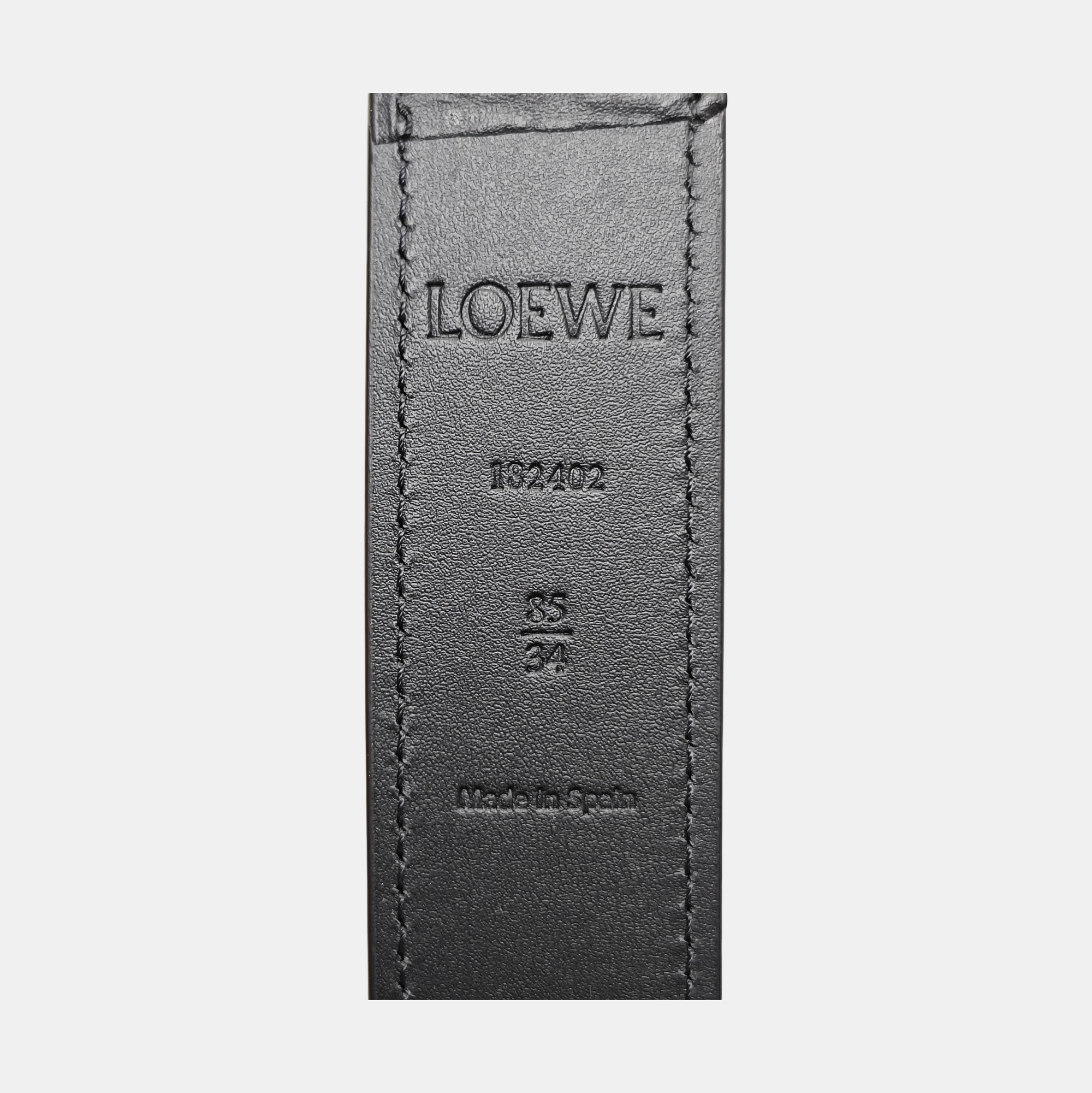 Leather Belt Black