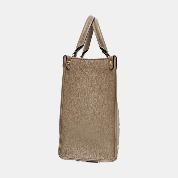 ONTHEGO PM Monogram Calfskin Gray