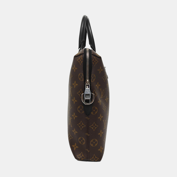 PORTE-DOCUMENTS Monogram Coated Canvas Brown