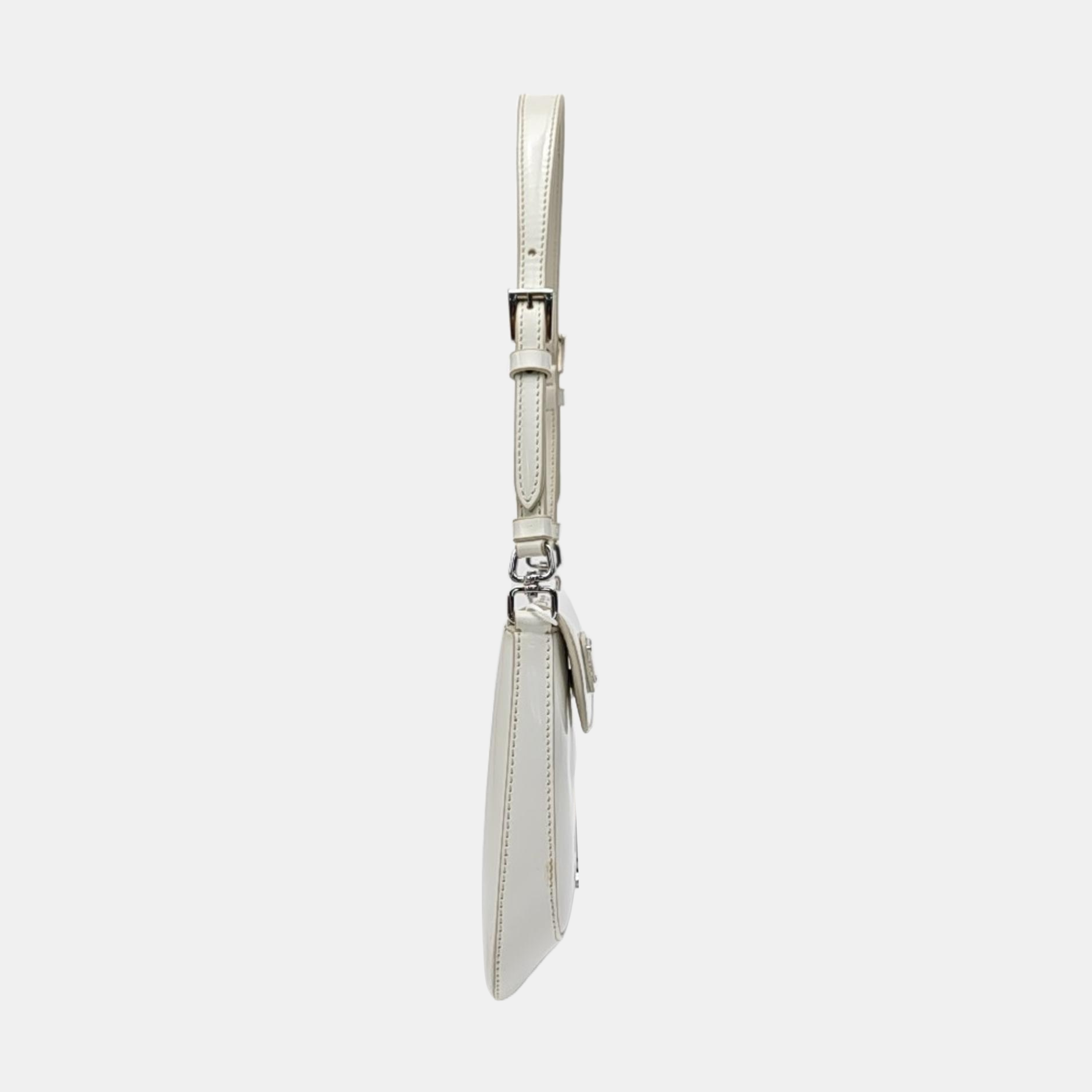 Cleo Mini Calfskin White