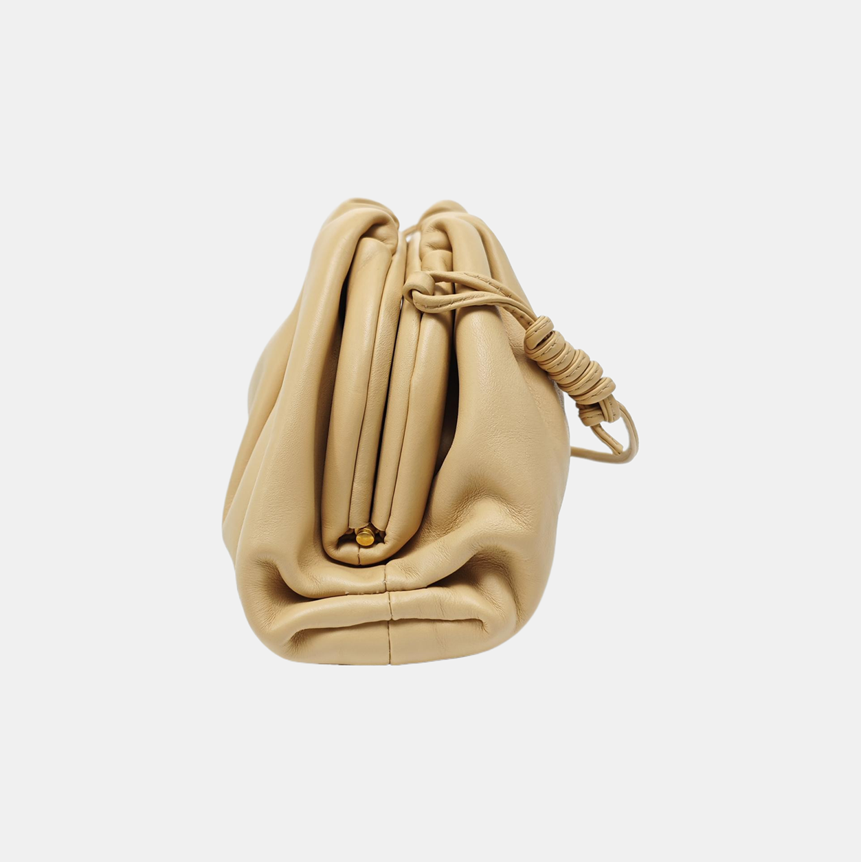 The Pouch Mini Calfskin Beige