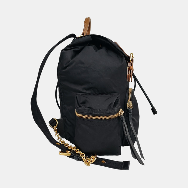 The Rucksack Medium Nylon Black