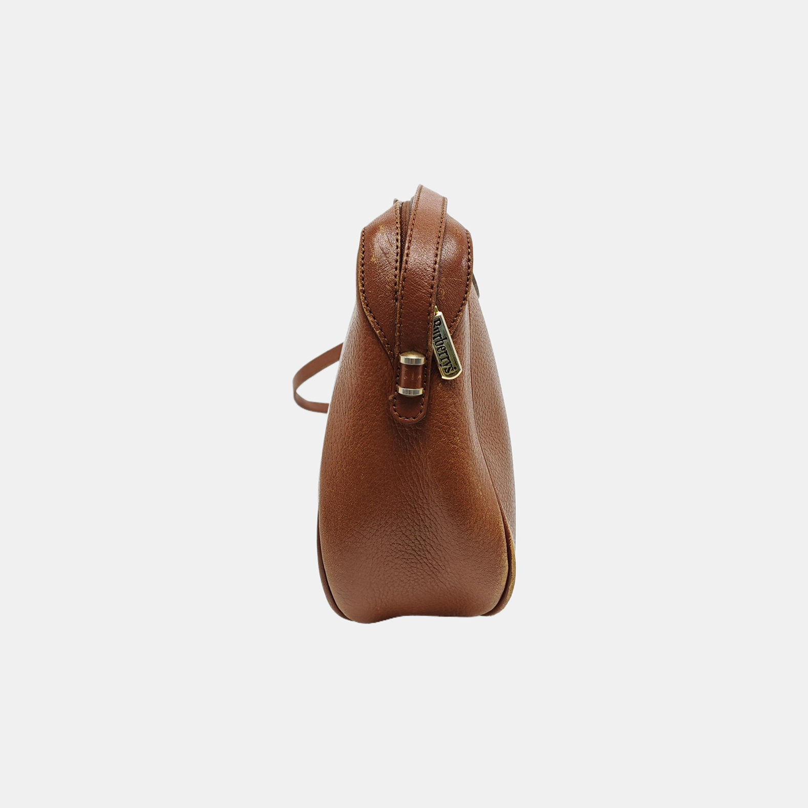Calfskin Crossbody Bag Brown