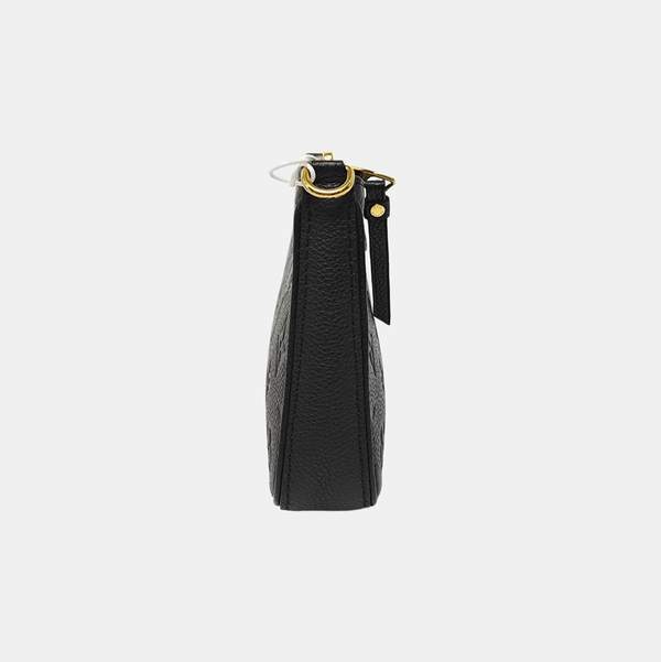 EASY POUCH ON STRAP Monogram Calfskin Black