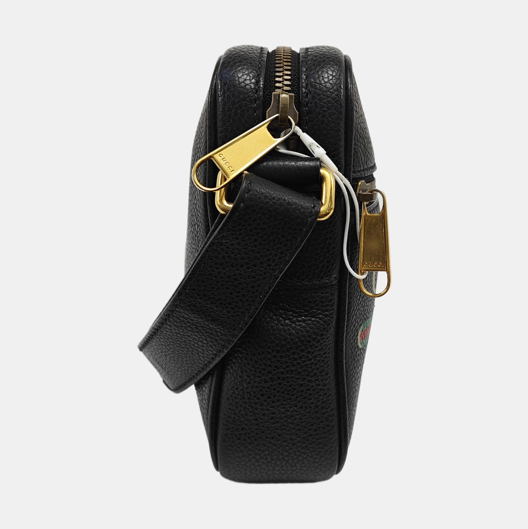 Print Calfskin Black