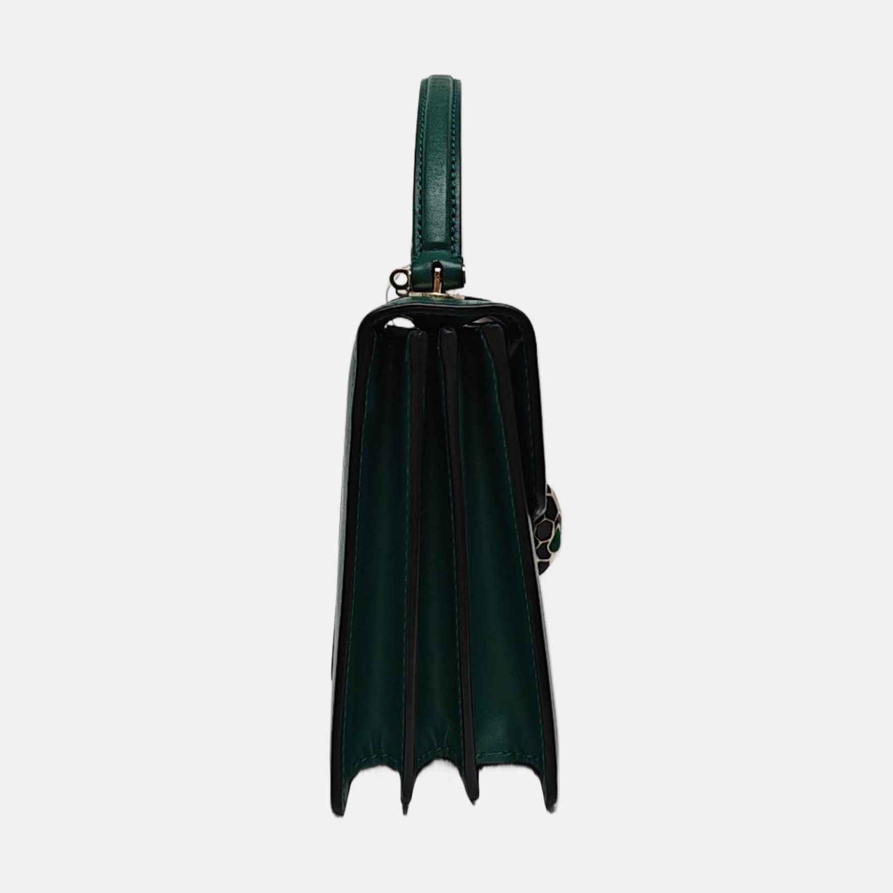 SERPENTI FOREVER Small Calfskin Green
