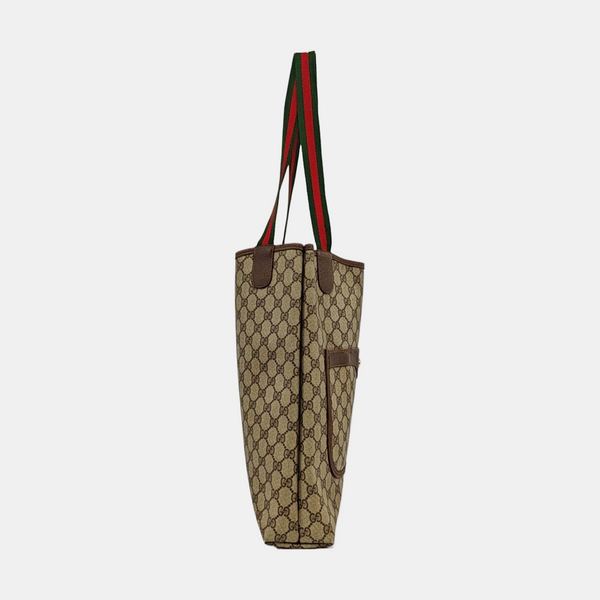 GG Supreme Monogram Coated Canvas Beige