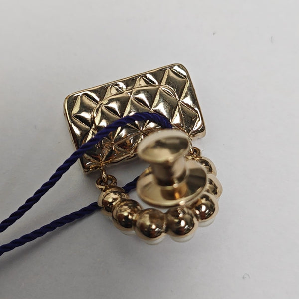 Metal Gold Brooch