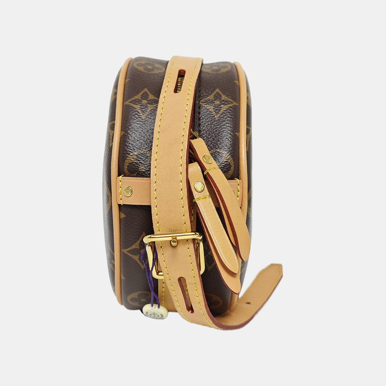 BOITE CHAPEAU PM Monogram Coated Canvas Brown