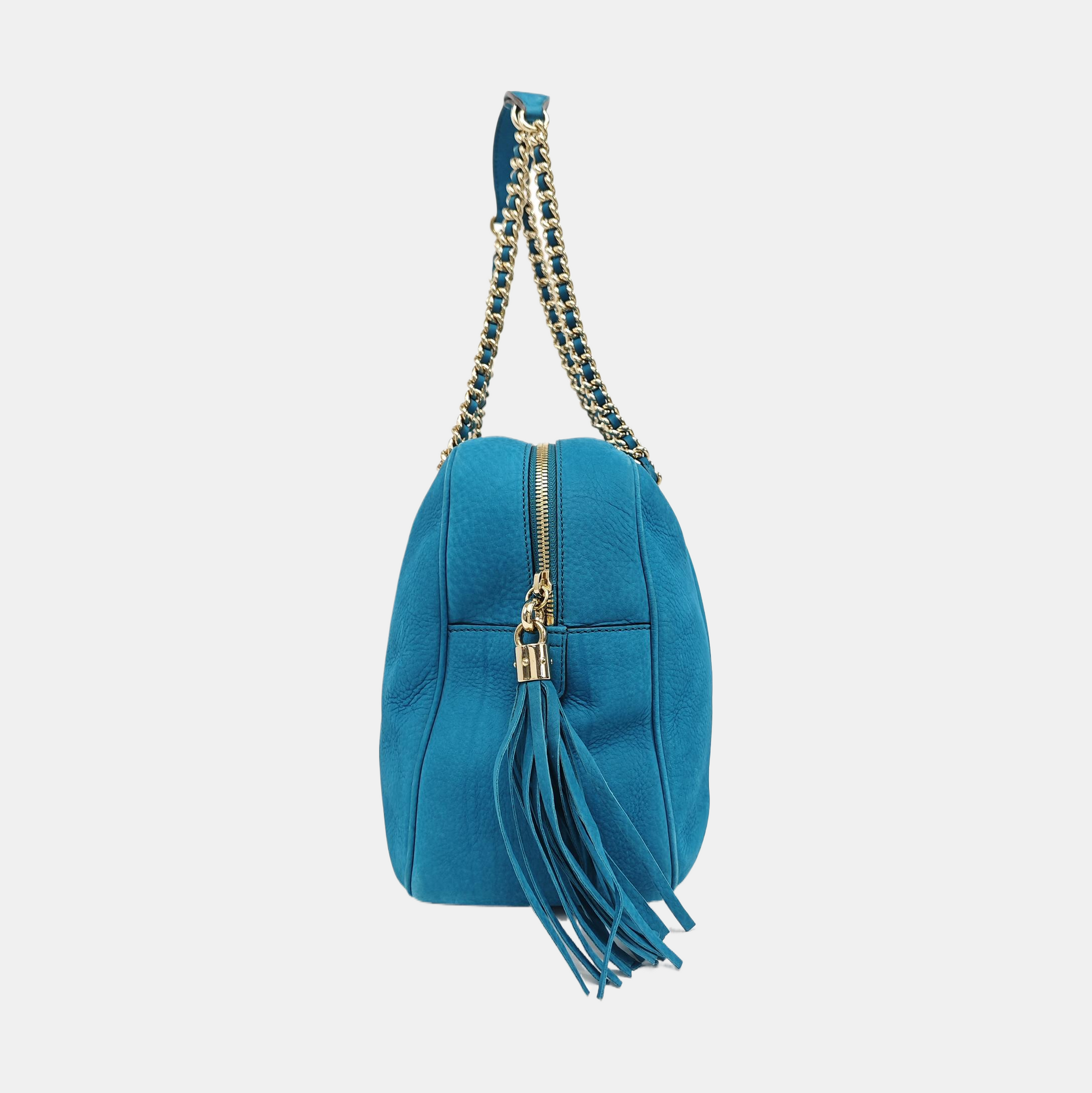 Soho Quilted Calfskin Blue