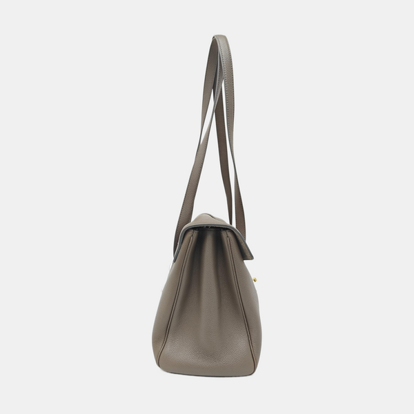 16 Medium Calfskin Gray