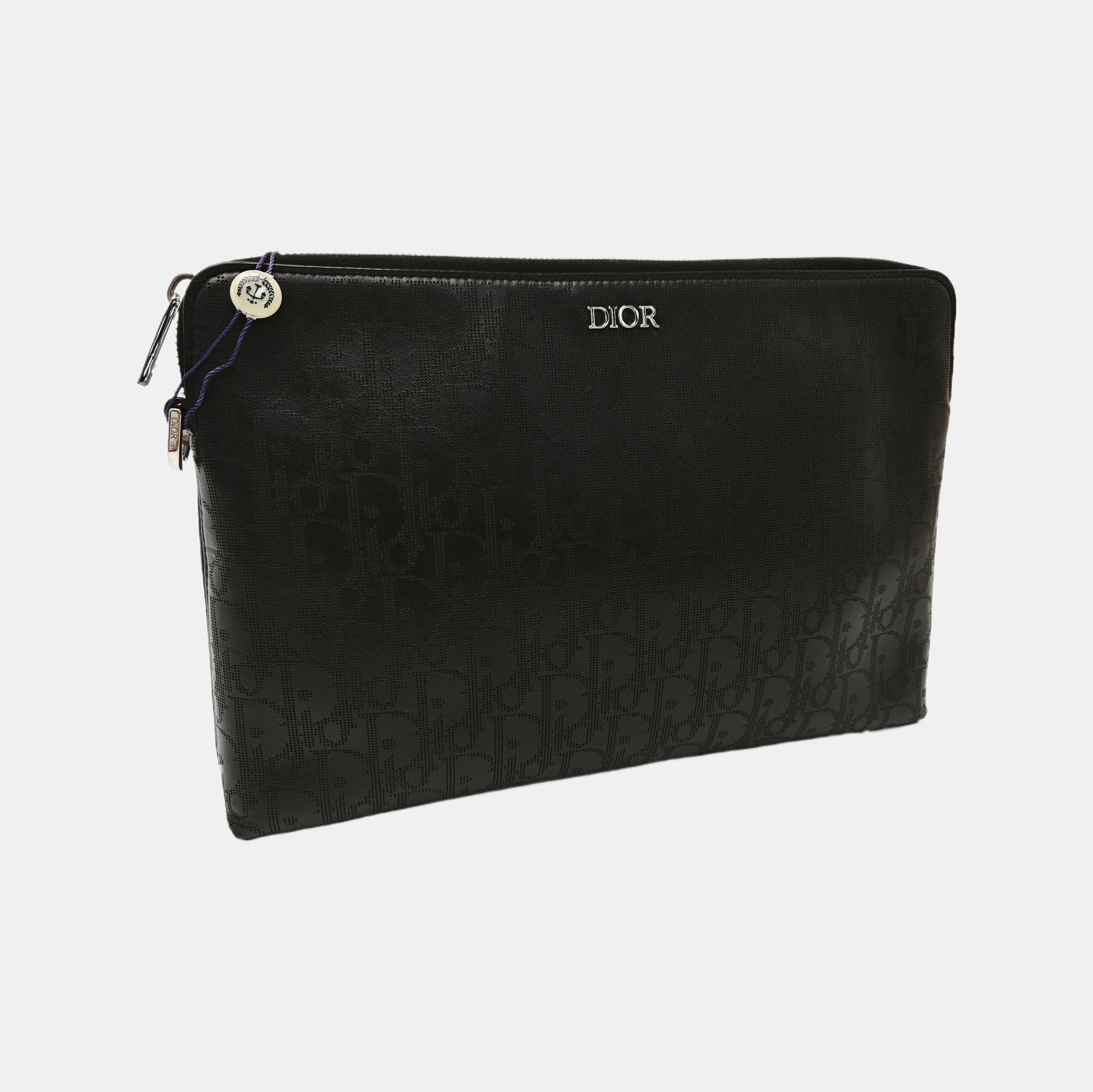 Calfskin Clutch Black