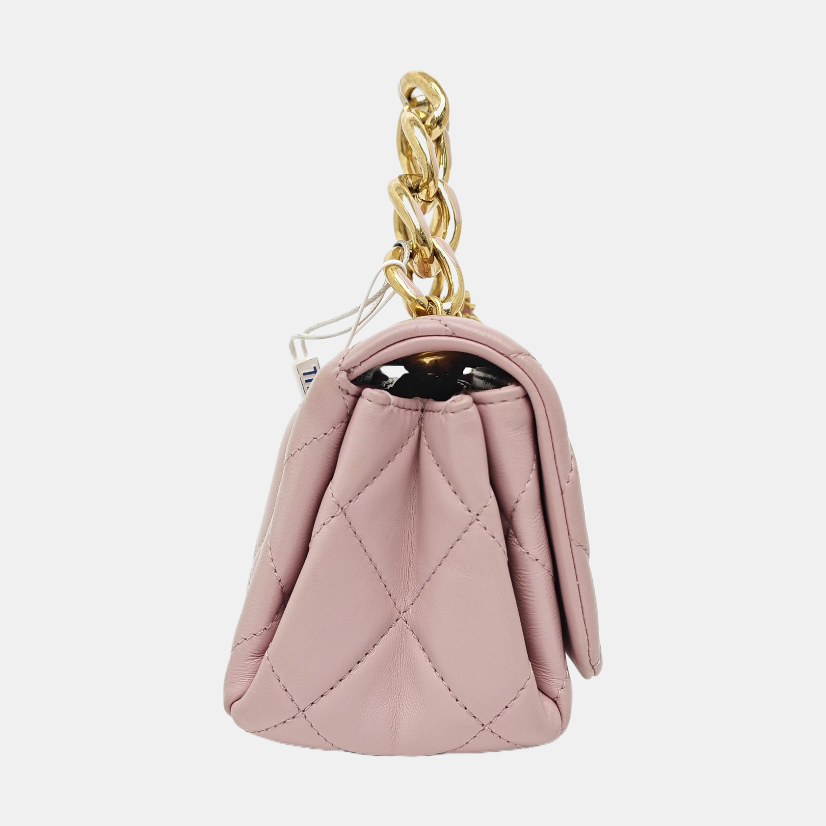 Quilted Lambskin Shoulder Bag Pink