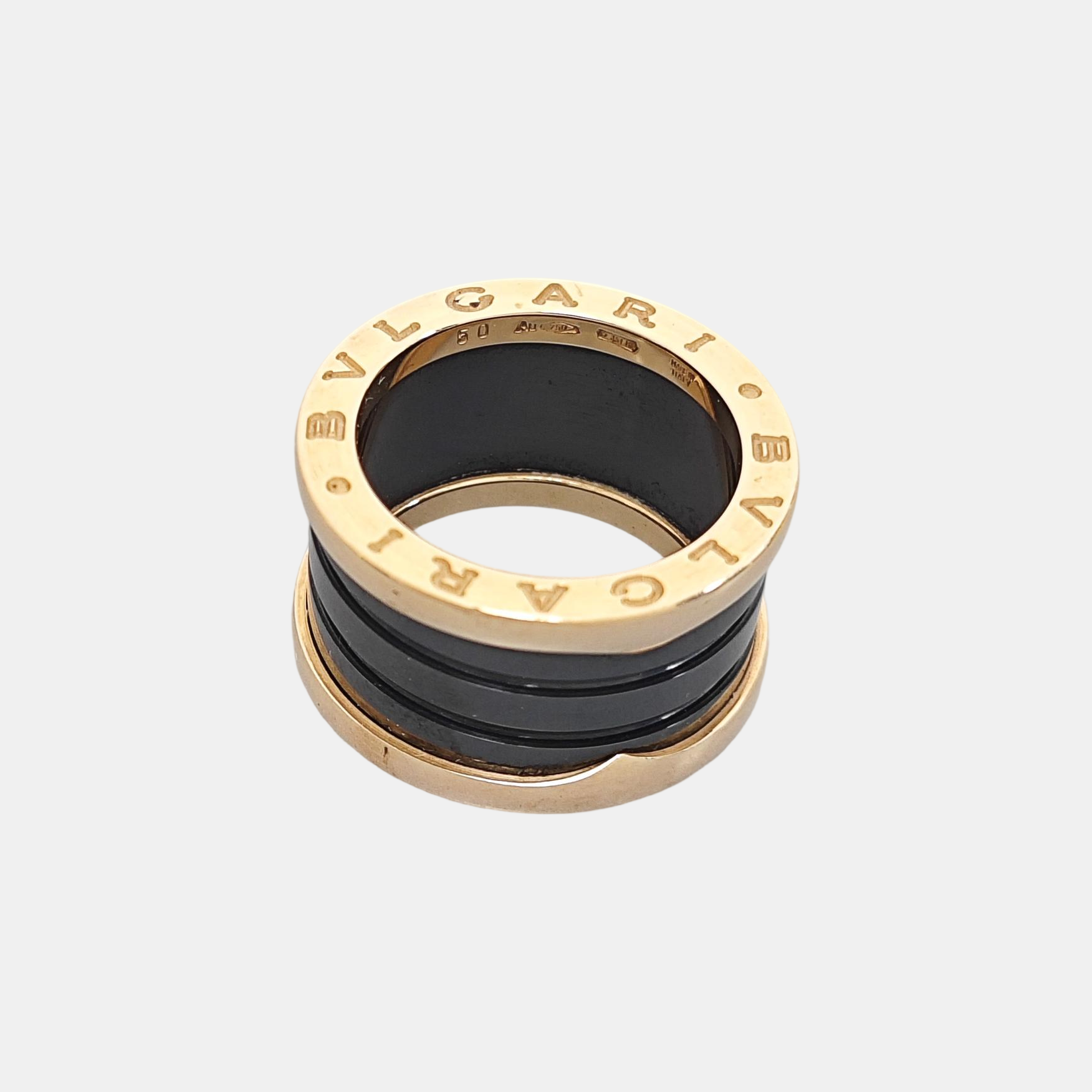 B.ZERO1 18k Rose Gold Ring EU 50