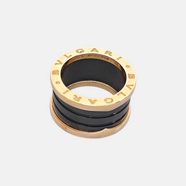 B.ZERO1 18k Rose Gold Ring EU 50
