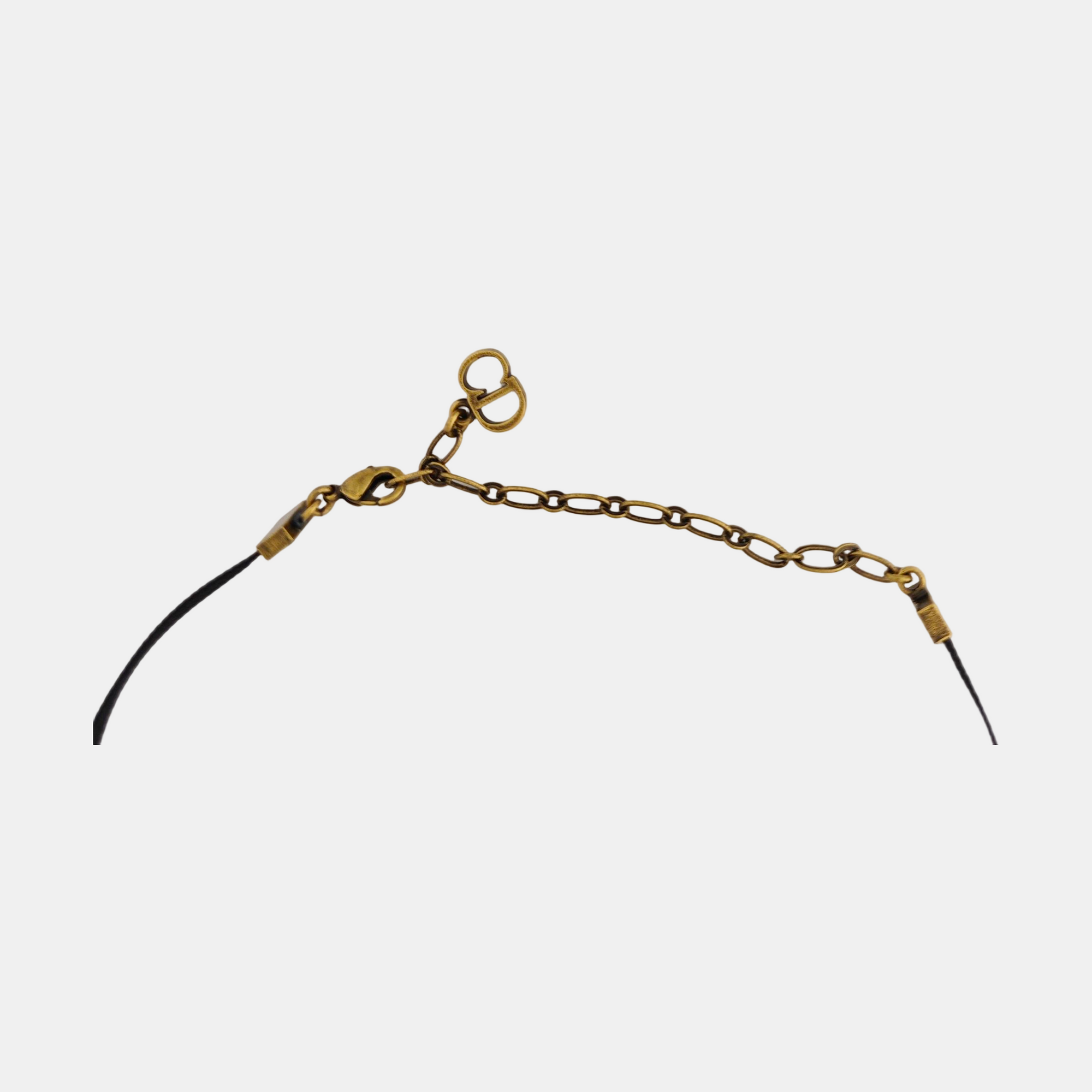 J'adior Metal Black Necklace