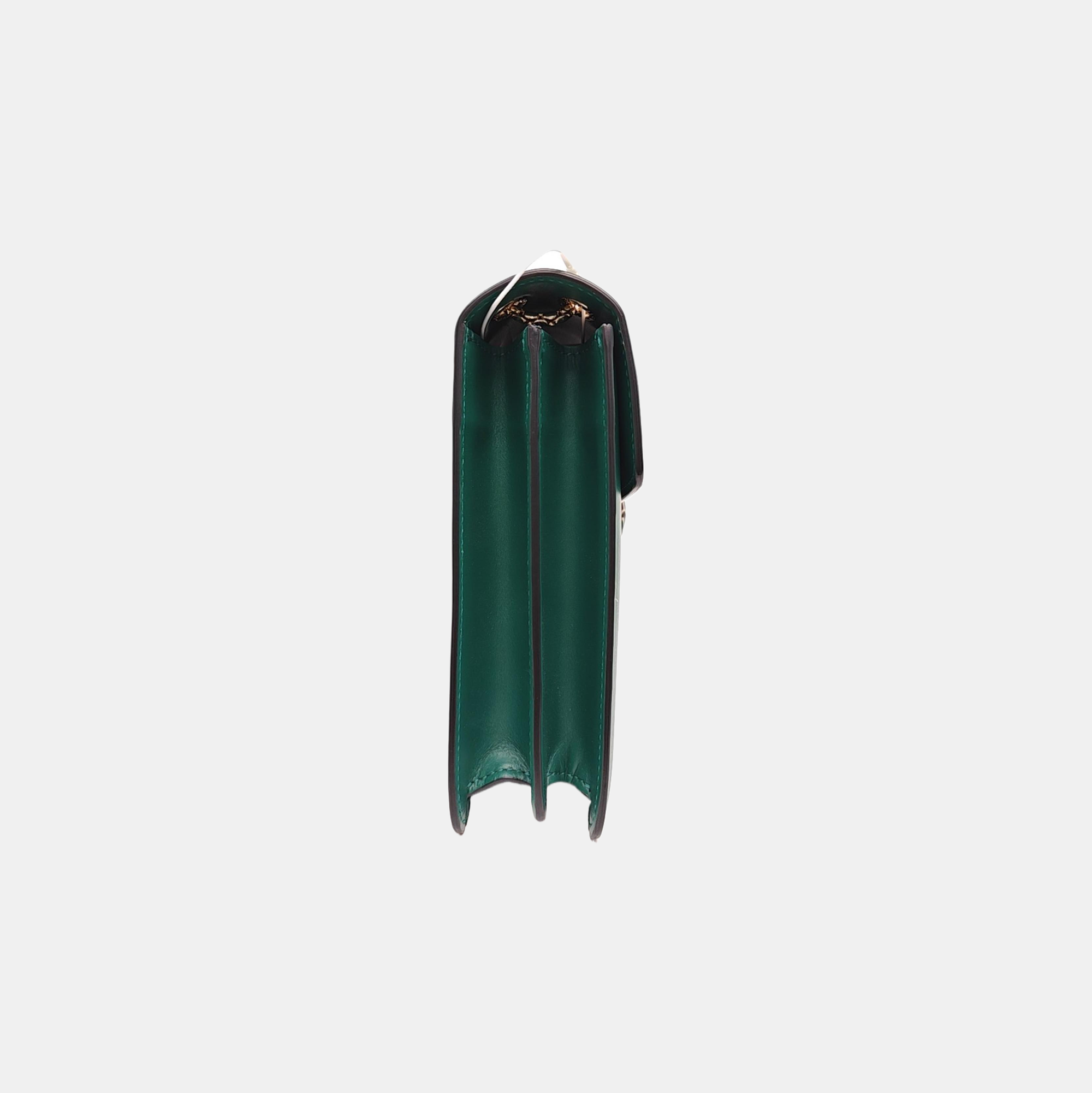 SERPENTI FOREVER Medium Calfskin Green