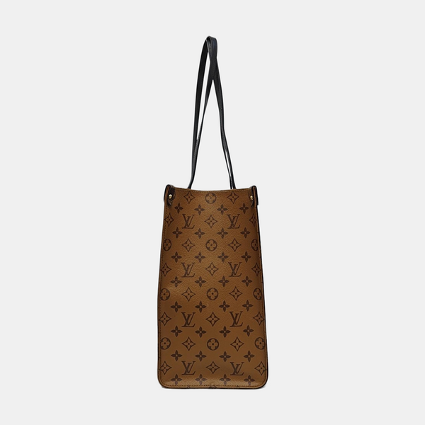 ONTHEGO GM Monogram Coated Canvas Brown