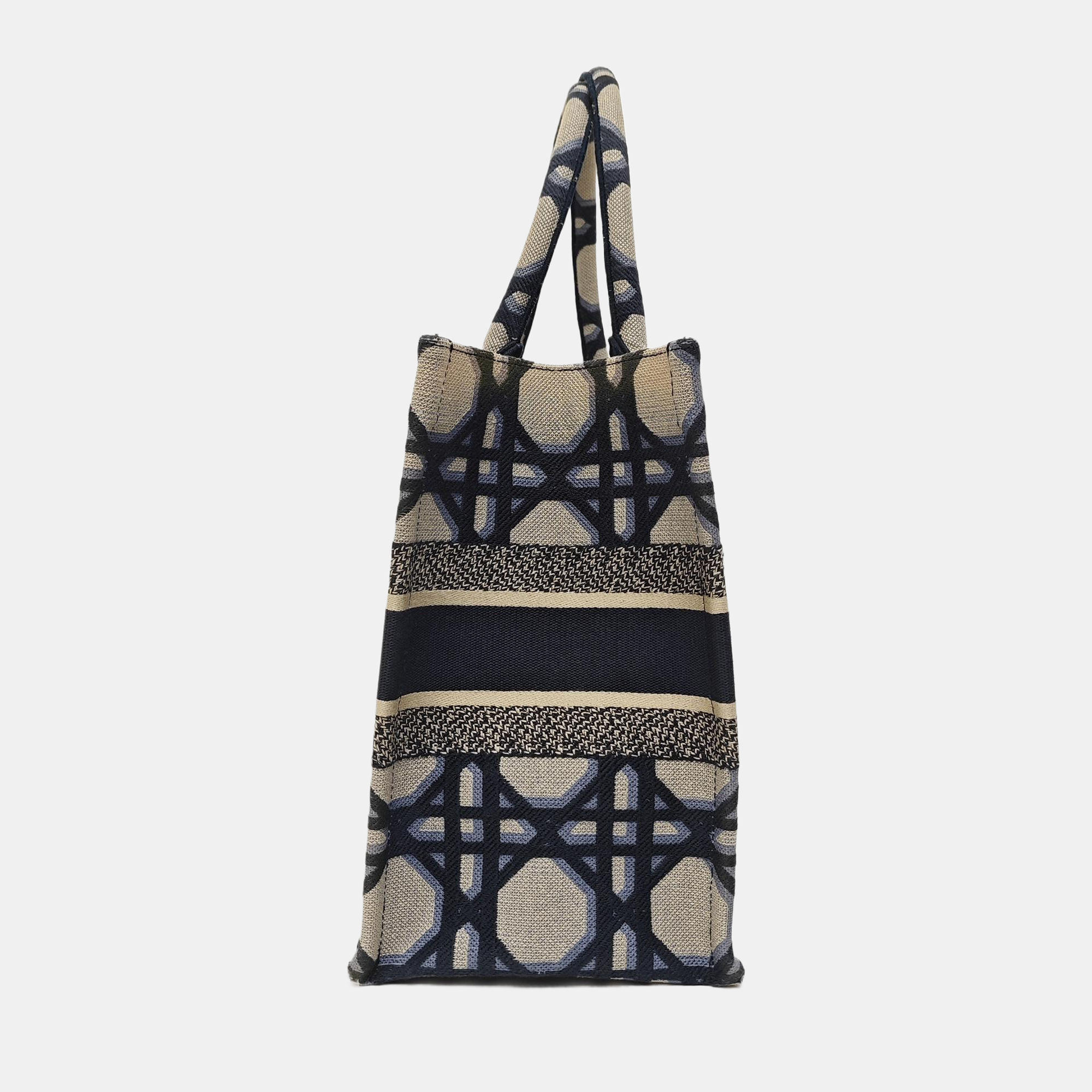 Book Tote Medium Canvas Blue