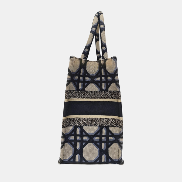 Book Tote Medium Canvas Blue