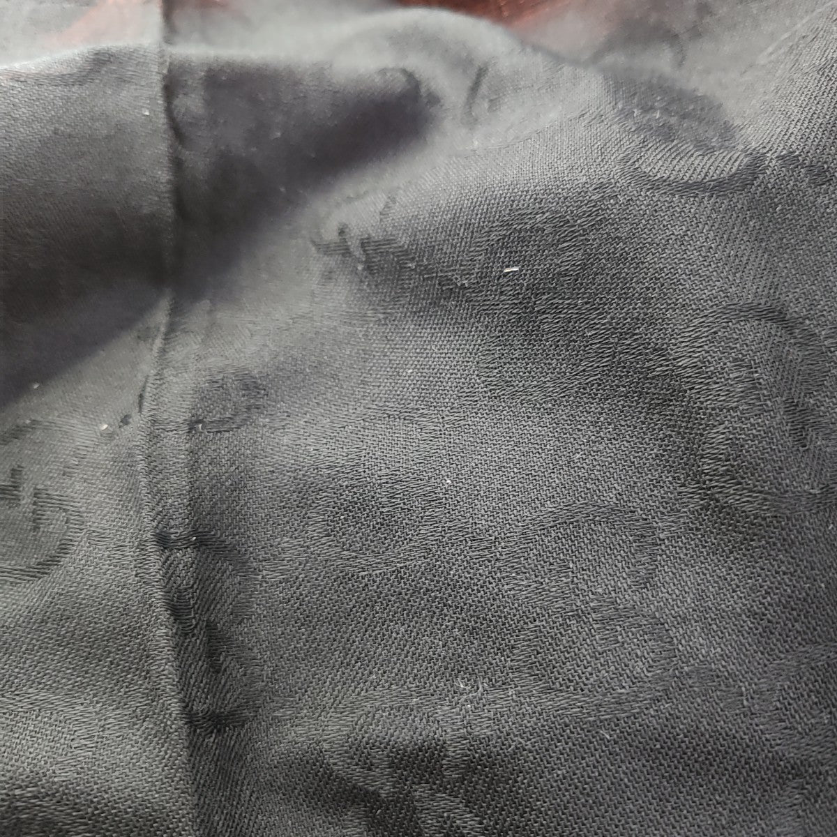 Wool Scarf Black