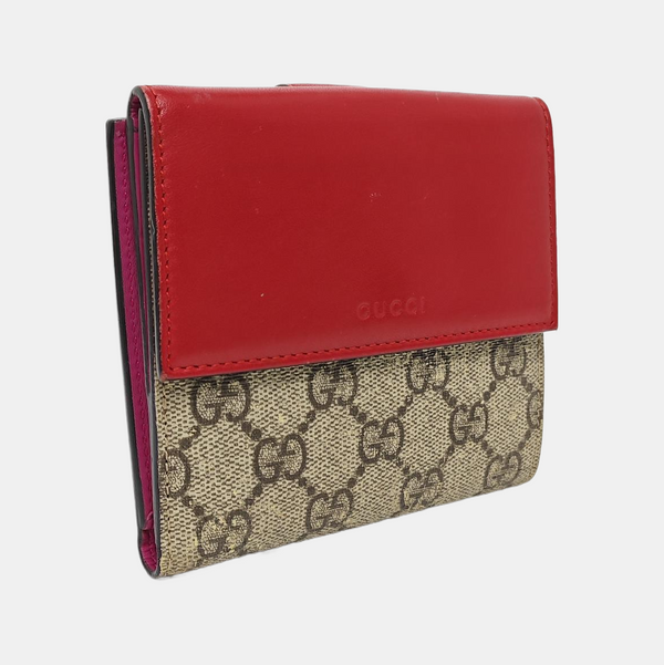 Monogram Coated Canvas Wallet Multicolor