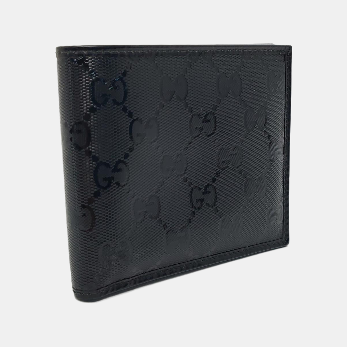Monogram Coated Canvas Wallet Black