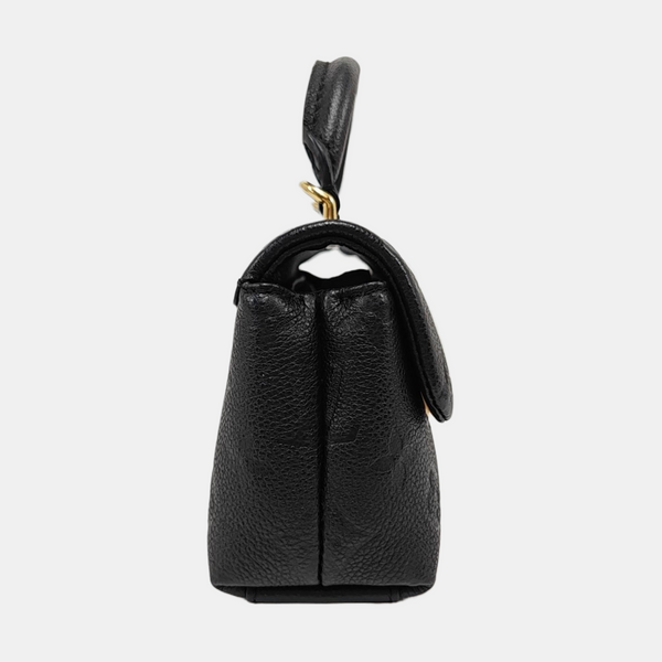 MADELEINE Nano Monogram Calfskin Black