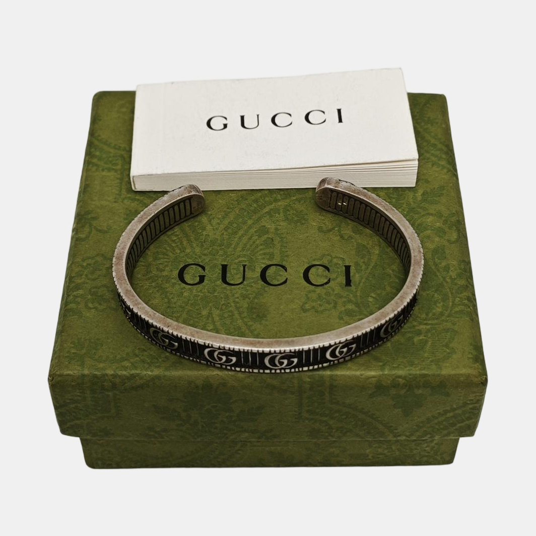 GG Running 925 Sterling Silver Bangle