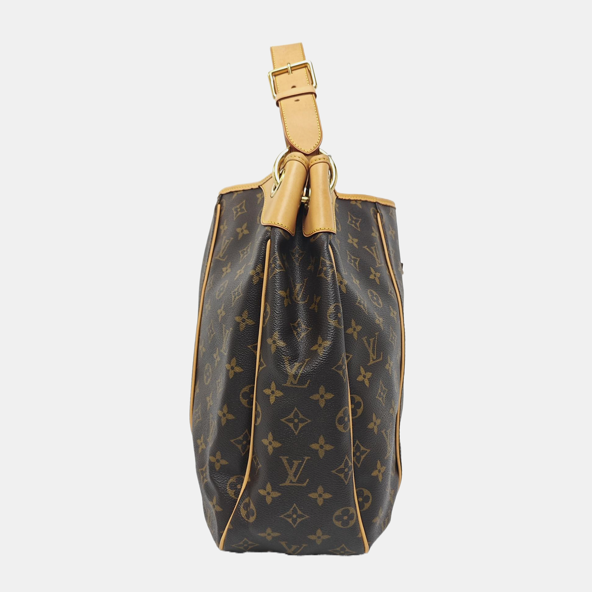 GALLIERA GM Monogram Coated Canvas Brown
