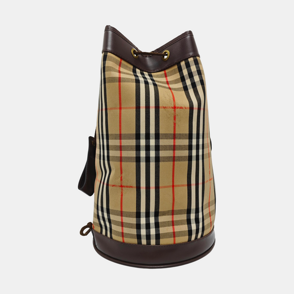 Canvas Backpack Beige
