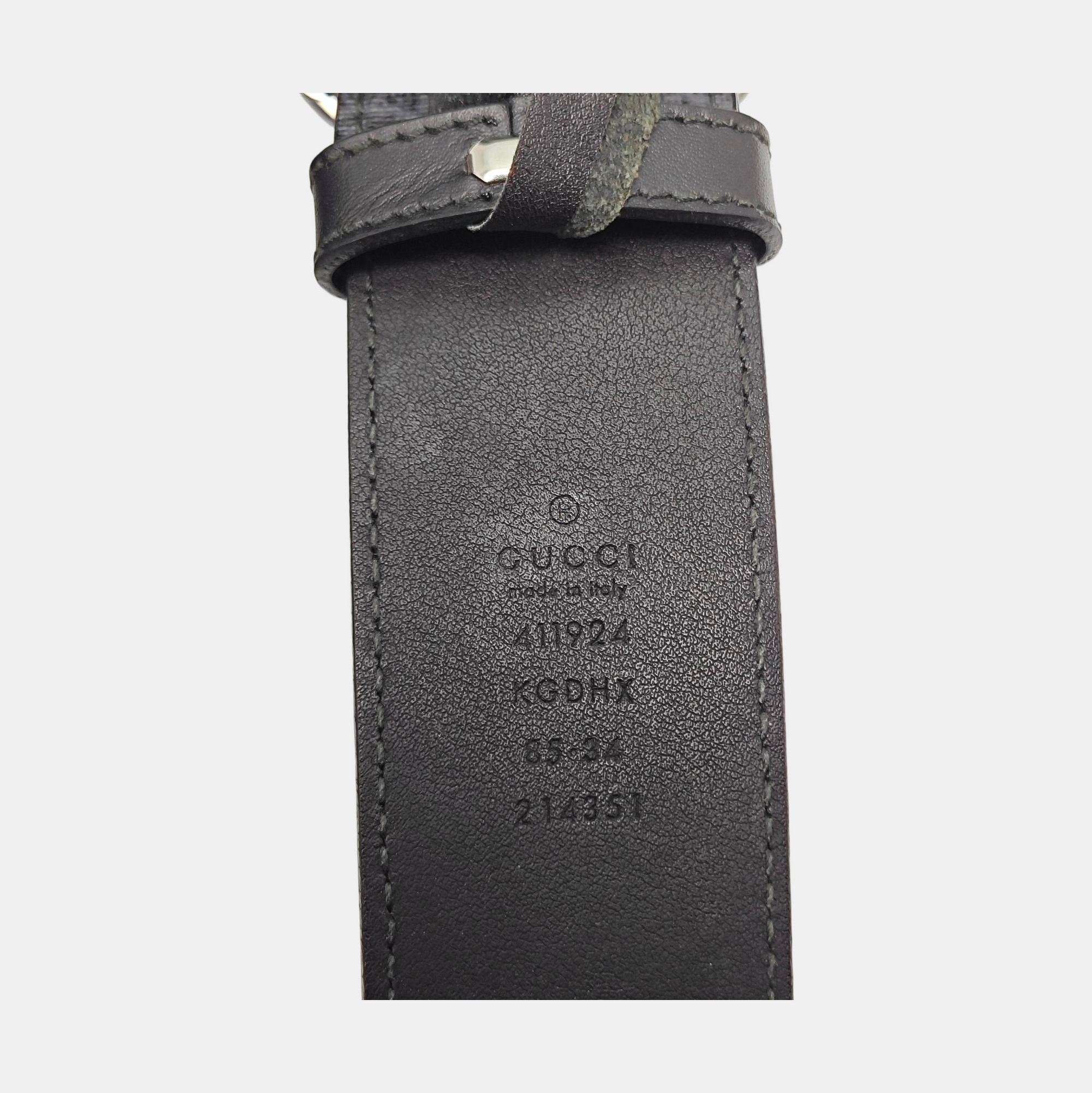 Leather Belt Black