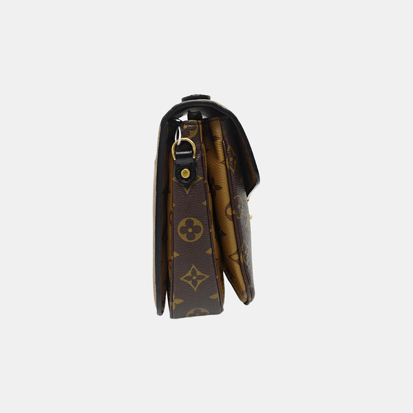 MÉTIS MM Monogram Coated Canvas Multicolor