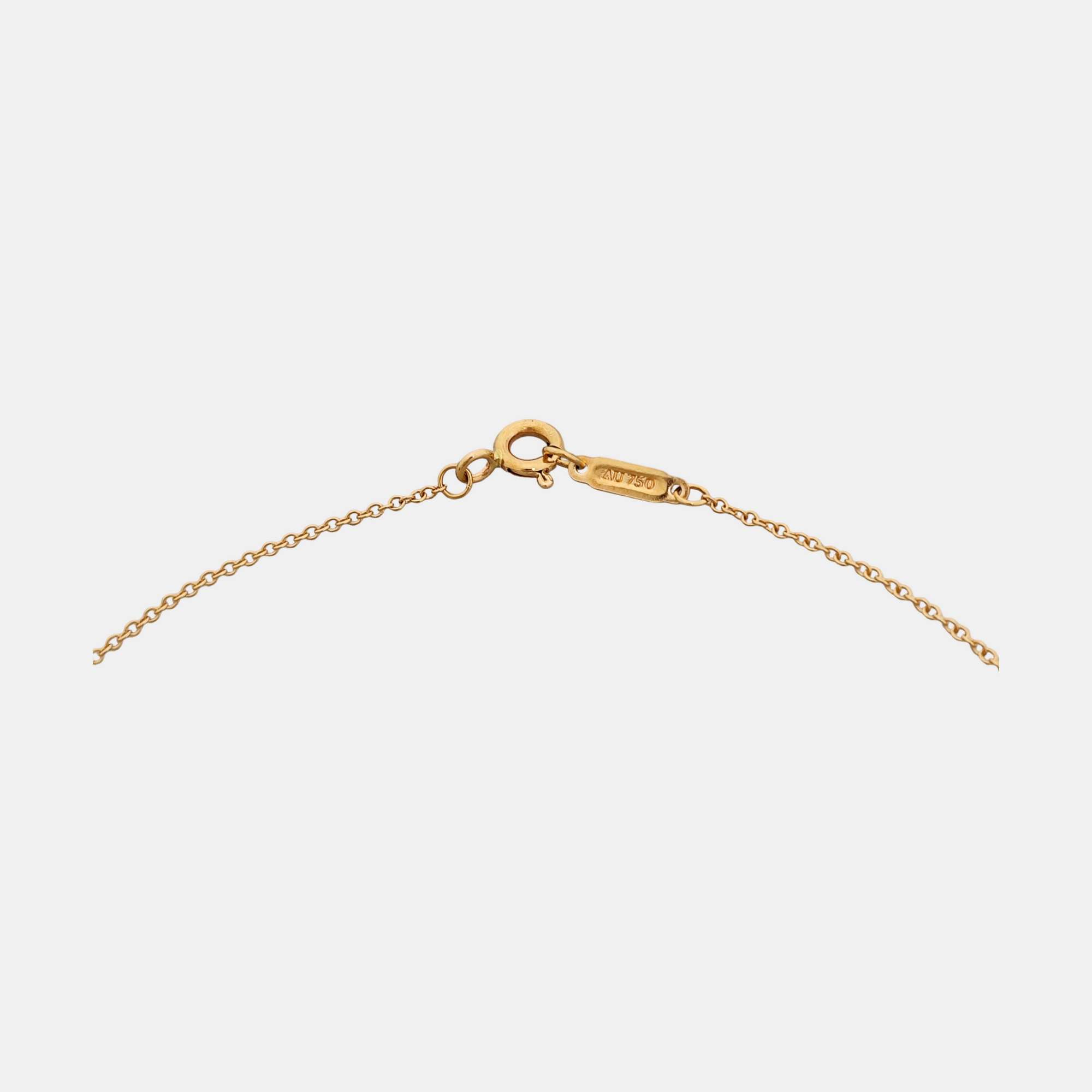Tiffany Keys 18k Rose Gold Necklace