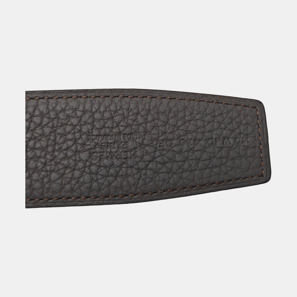 Leather Belt Gray