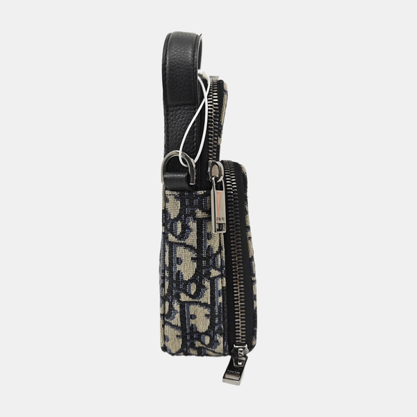 Fabric Shoulder Bag Super Mini Black