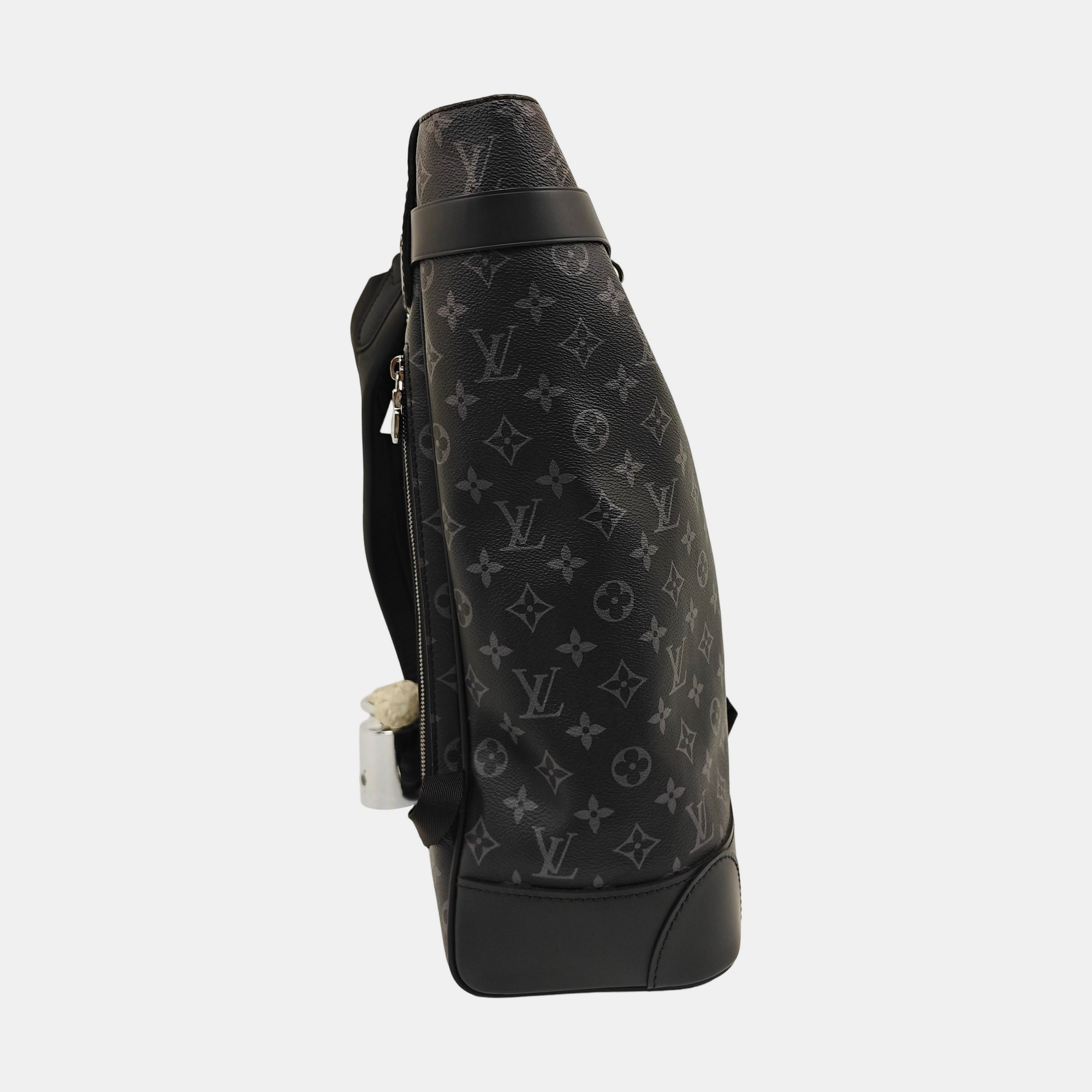 STEAMER Monogram Coated Canvas Black