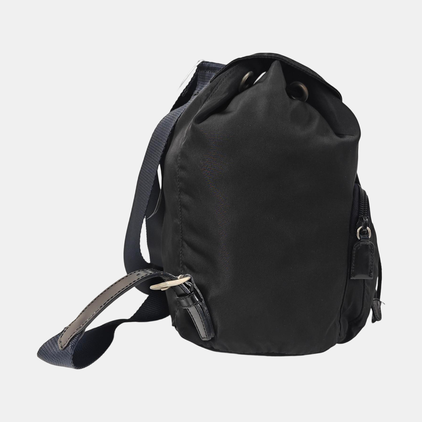 Mochila Re-Nylon de nailon negro