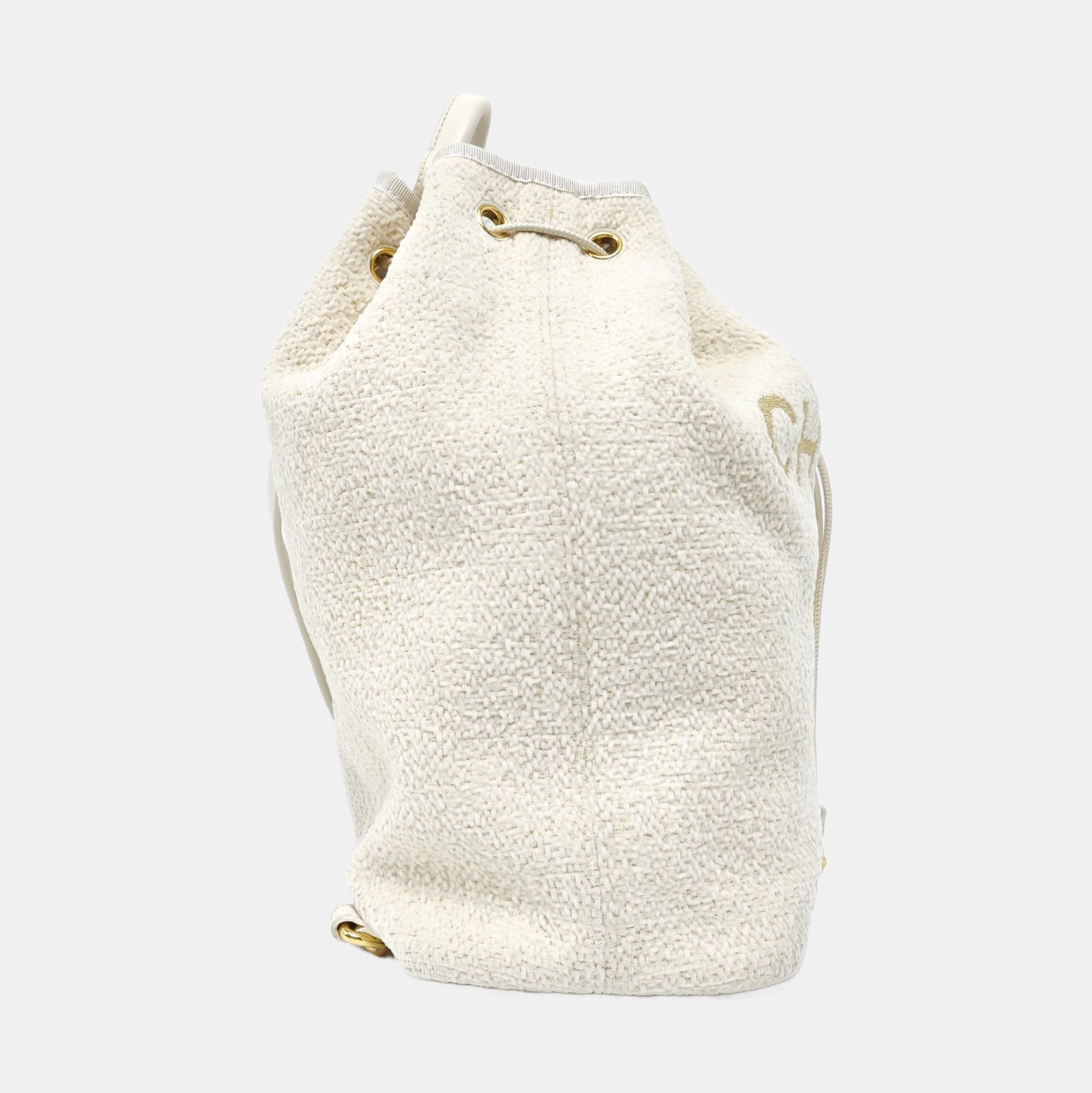 DEAUVILLE Small Fabric White