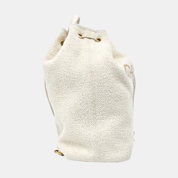 DEAUVILLE Small Fabric White