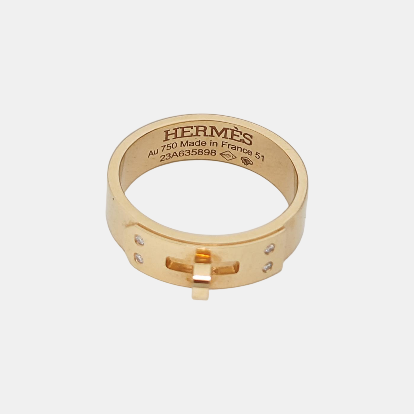 Kelly 18k Rose Gold Ring EU 51