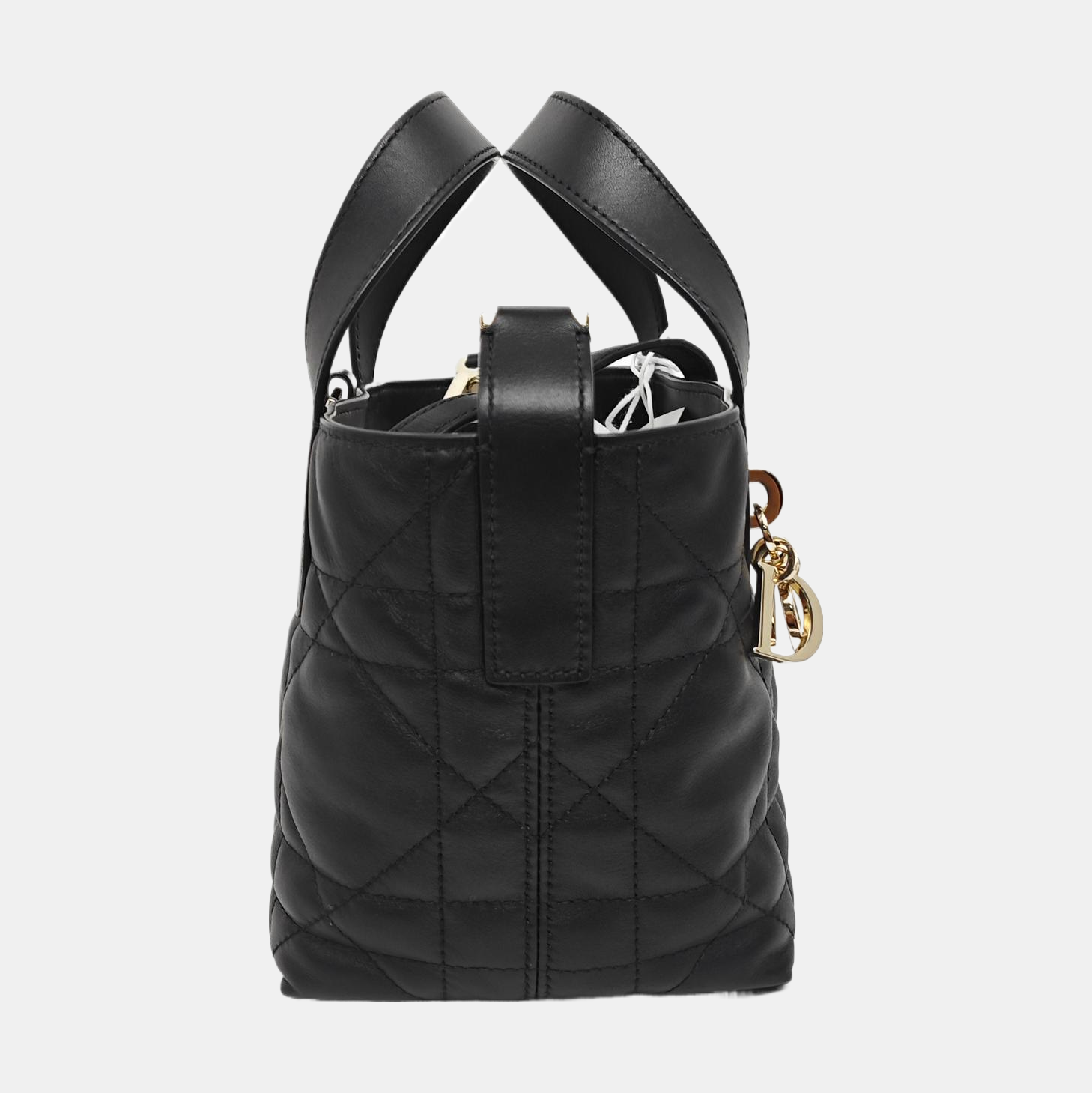 Toujours Nano Cannage Calfskin Black