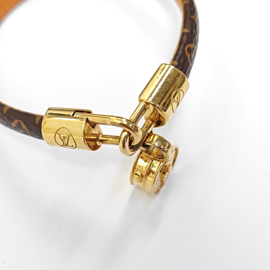 LV TRIBUTE Metal Brown Bangle
