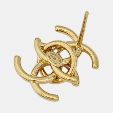 Metal Gold Stud Earrings