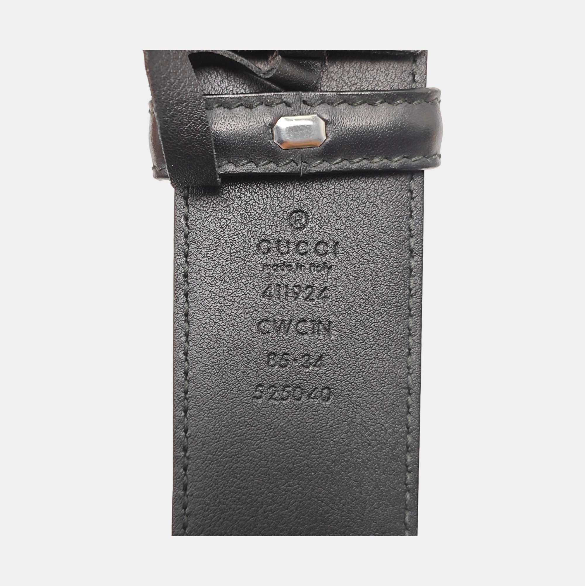 Leather Belt Black