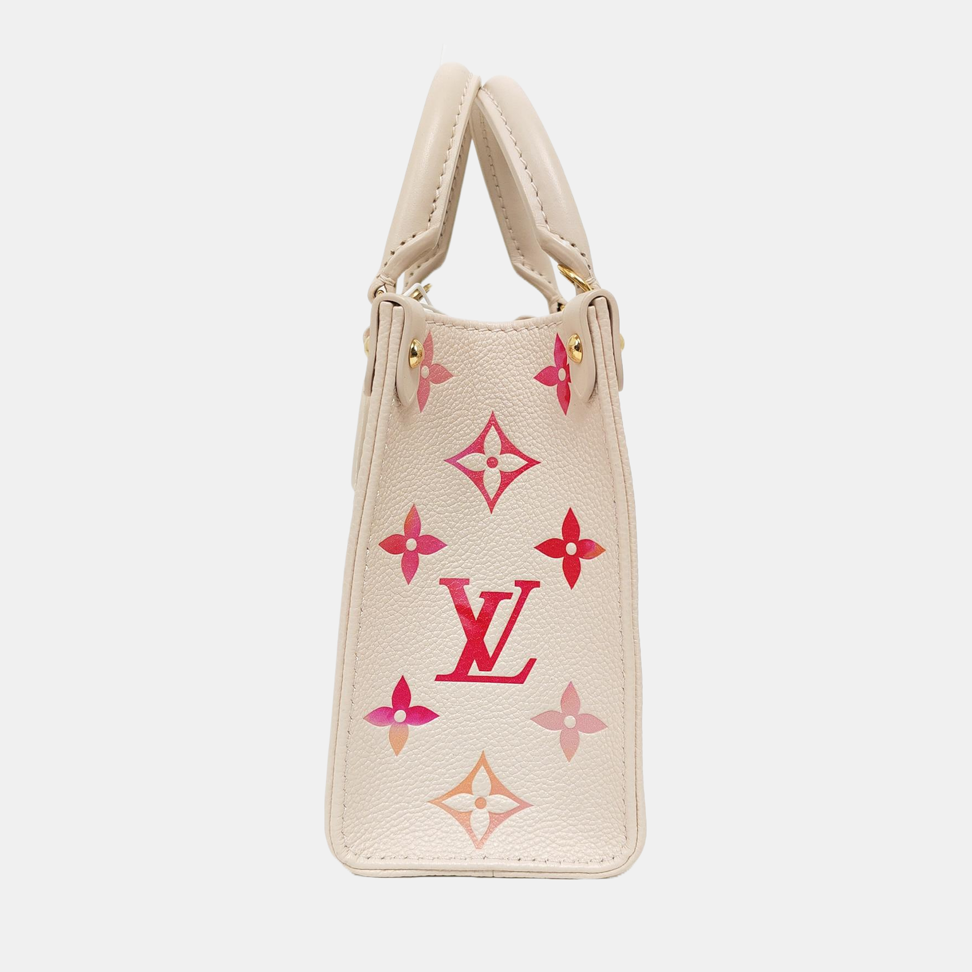 ONTHEGO BB Monogram Calfskin Beige