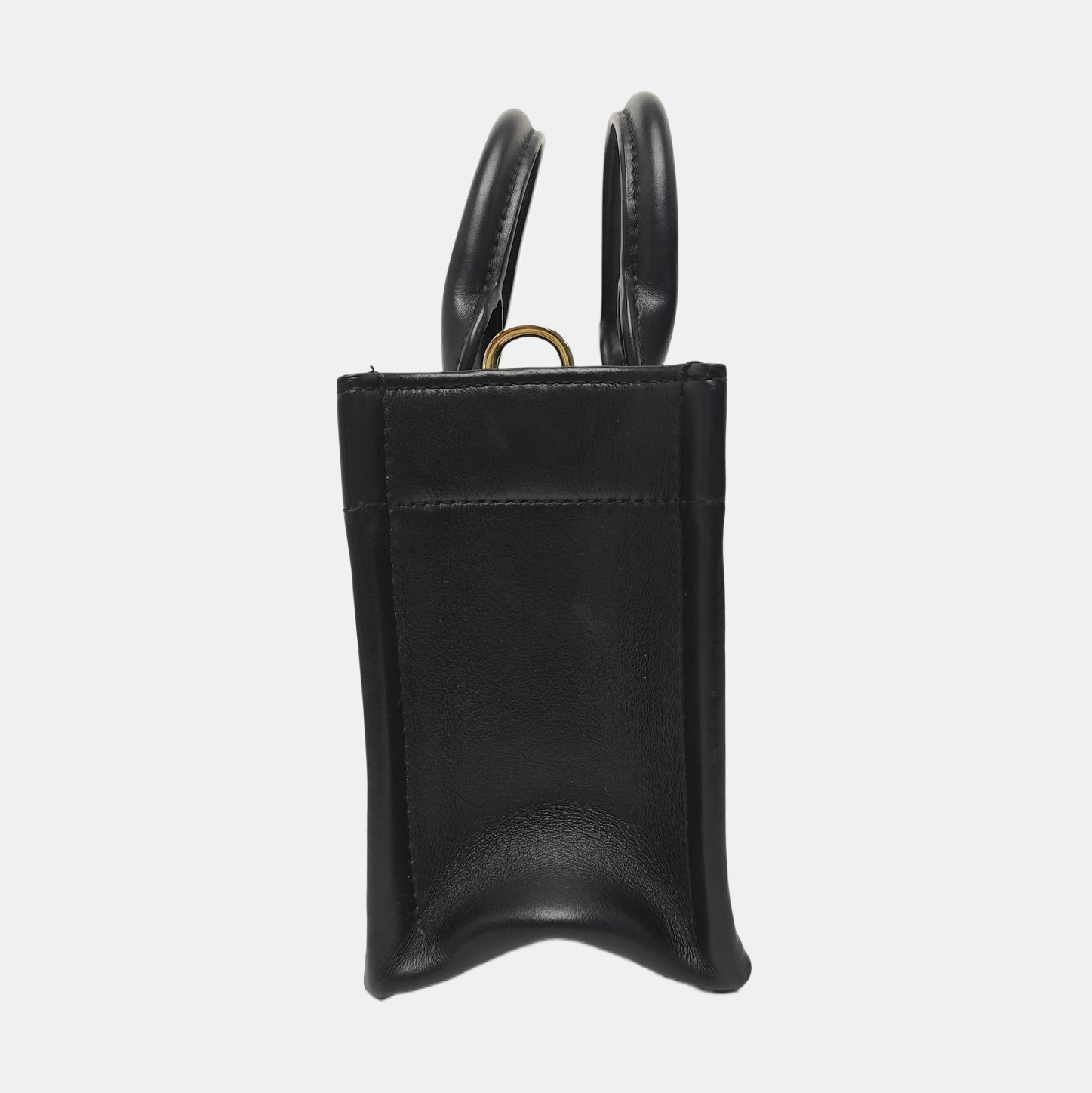 Lady D-Joy Mini Cannage Calfskin Black