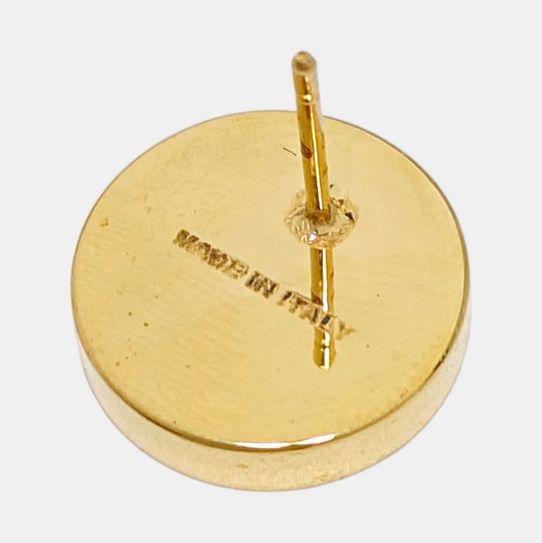Metal Gold Stud Earrings